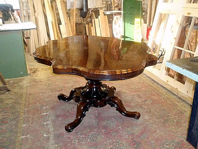 Antique Table repairs by Peter Millburn, Traditional Furniture Maker